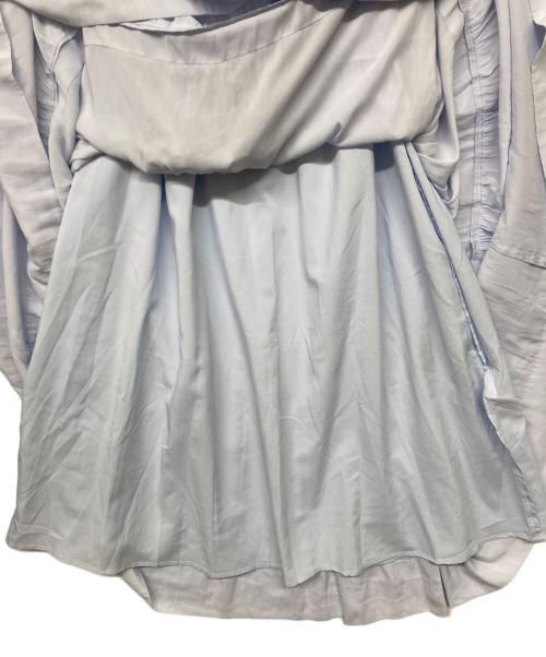 CELFORD（セルフォード）CELFORD (セルフォード) レーススクエアカラーワンピース スカイブルー サイズ:SIZE 36の古着・服飾アイテム