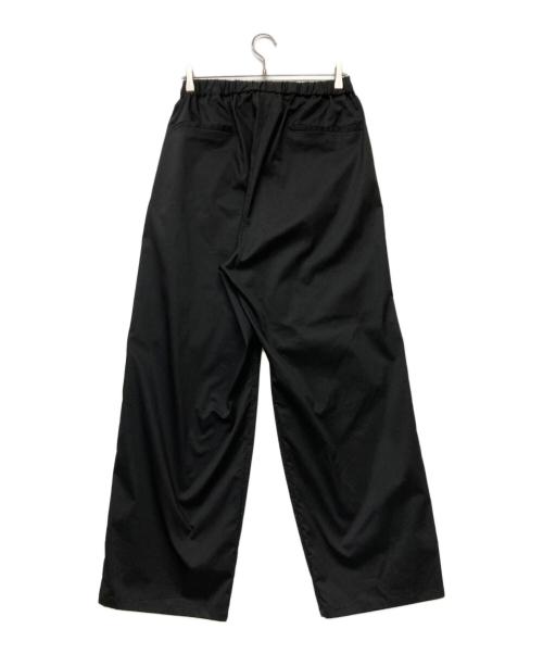 Graphpaper（グラフペーパー）Graphpaper (グラフペーパー) 25SS Solotex Twill Wide Chef Pants ブラック サイズ:2の古着・服飾アイテム