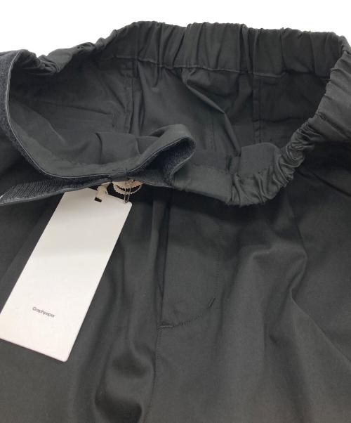 Graphpaper（グラフペーパー）Graphpaper (グラフペーパー) 25SS Solotex Twill Wide Chef Pants ブラック サイズ:2の古着・服飾アイテム