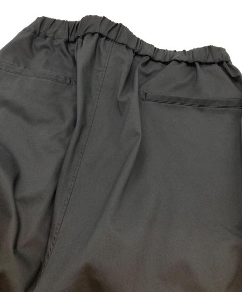 Graphpaper（グラフペーパー）Graphpaper (グラフペーパー) 25SS Solotex Twill Wide Chef Pants ブラック サイズ:2の古着・服飾アイテム