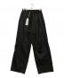 Graphpaper（グラフペーパー）の古着「25SS Solotex Twill Wide Chef Pants」｜ブラック