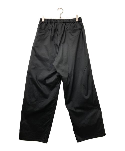 Graphpaper（グラフペーパー）Graphpaper (グラフペーパー) 25SS Solotex Twill Wide Chef Pants ブラック サイズ:2の古着・服飾アイテム