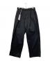 Graphpaper（グラフペーパー）の古着「25SS Solotex Twill Wide Chef Pants」｜ブラック