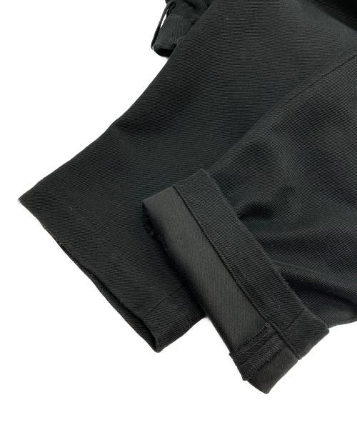 Graphpaper（グラフペーパー）Graphpaper (グラフペーパー) 24AW Supima Moleskin Tapered Trousers ブラック サイズ:2の古着・服飾アイテム