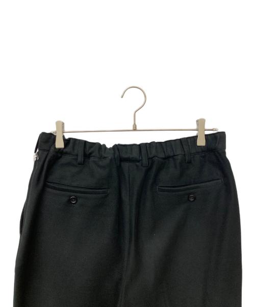 Graphpaper（グラフペーパー）Graphpaper (グラフペーパー) 24AW Supima Moleskin Tapered Trousers ブラック サイズ:2の古着・服飾アイテム