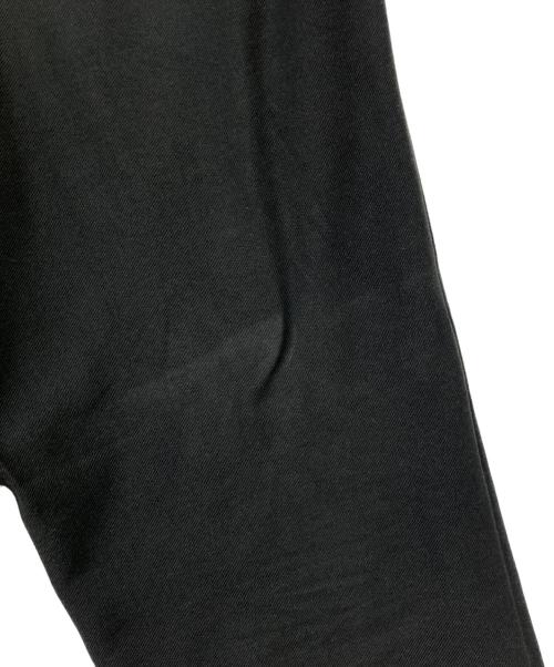 Graphpaper（グラフペーパー）Graphpaper (グラフペーパー) 24AW Supima Moleskin Tapered Trousers ブラック サイズ:2の古着・服飾アイテム