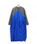 nagonstans（ナゴンスタンス）の古着「circle-sleeves dress」｜ブルー×グレー