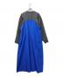 nagonstans (ナゴンスタンス) circle-sleeves dress ブルー×グレー サイズ:S：12000円