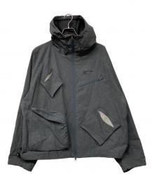 flagstuff（フラグスタフ）の古着「CPG RHOMBUS POCKET DYE JACKET」｜ブラック