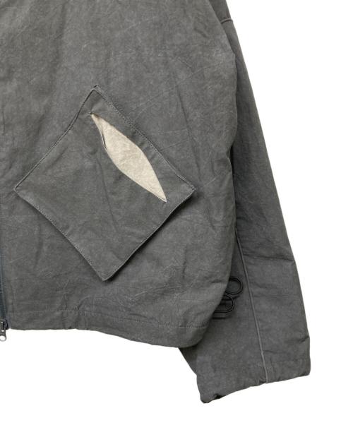 flagstuff（フラグスタフ）FLAGSTUFF (フラグスタフ) CPG RHOMBUS POCKET DYE JACKET ブラック サイズ:Lの古着・服飾アイテム