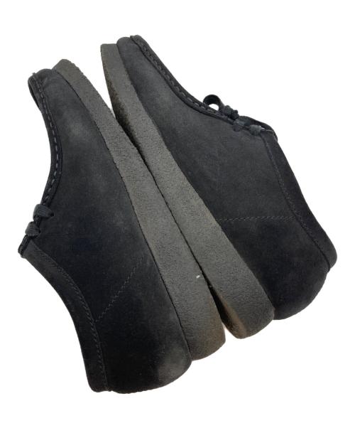 CLARKS（クラークス）CLARKS (クラークス) WALLABEE BOOTS ブラック サイズ:UK 8 1/2の古着・服飾アイテム