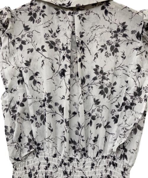 Snidel（スナイデル）Snidel (スナイデル) Sustainableフリルプリーツワンピース ホワイト サイズ:SIZE0の古着・服飾アイテム
