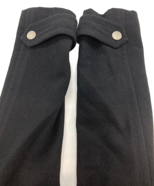 BURBERRY BLUE LABEL（バーバリー ブルー レーベル）BURBERRY BLUE LABEL (バーバリーロンドンブルーレーベル) カシミヤブレンドジップジャケット ブラック サイズ:38の古着・服飾アイテム