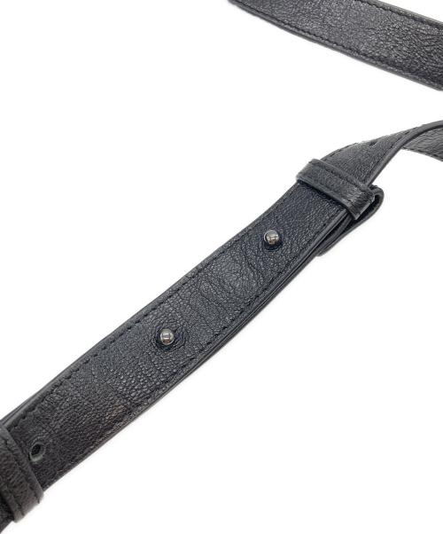 ear PAPILLONNER（イアパピヨネ）ear PAPILLONNER (イアパピヨネ) ボックスショルダーバッグ ブラックの古着・服飾アイテム