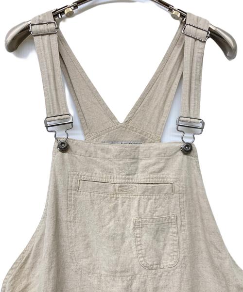 Columbia（コロンビア）Columbia (コロンビア) 古着リネンブレンドオーバーオール ベージュ サイズ:SIZE XXXLの古着・服飾アイテム