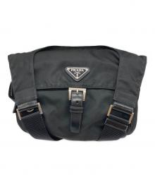 PRADA（プラダ）の古着「クロスボディーバッグ」｜ブラック