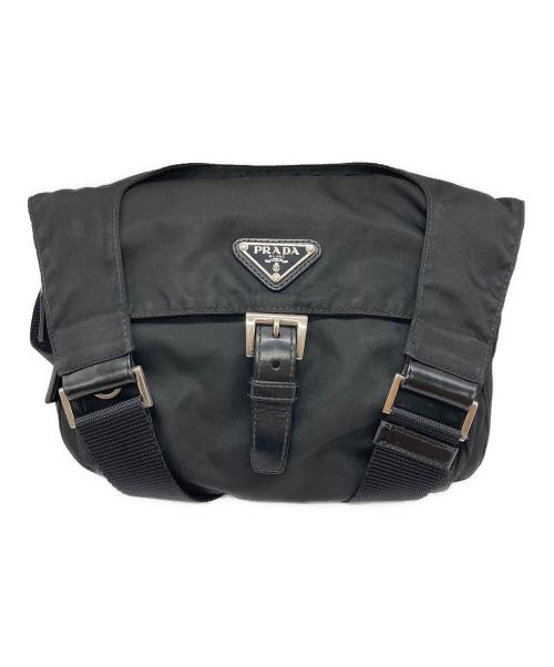 PRADA（プラダ）PRADA (プラダ) クロスボディーバッグ ブラックの古着・服飾アイテム