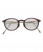 金子眼鏡カネコガンキョウ）の古着「KV-38 RDDE 眼鏡」｜ブラウン