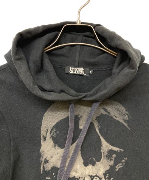 Hysteric Glamour（ヒステリックグラマー）Hysteric Glamour (ヒステリックグラマー) スカルベリーパーカー ブラック サイズ:Sの古着・服飾アイテム