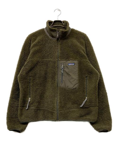 Patagonia（パタゴニア）Patagonia (パタゴニア) USA製 00s Classic Retro-X Jacket(01AW) オリーブ サイズ:Lの古着・服飾アイテム