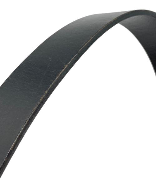 GUCCI（グッチ）GUCCI (グッチ) Gバックルレザーベルト ブラックの古着・服飾アイテム