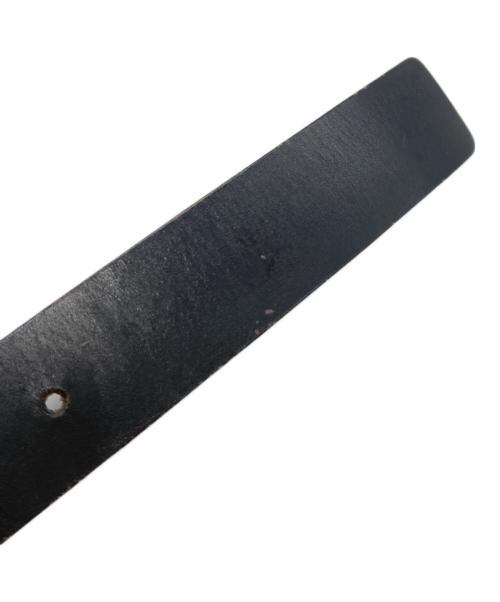 GUCCI（グッチ）GUCCI (グッチ) Gバックルレザーベルト ブラックの古着・服飾アイテム