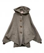 Vivienne Westwood RED LABELヴィヴィアンウエストウッドレッドレーベル）の古着「変形ドルマンスリーブウールコート」｜ベージュ