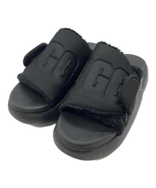 UGG（アグ）UGG (アグ) LA CLOUD SLIDE(エルエー クラウド スライド) ブラック サイズ:24㎝の古着・服飾アイテム