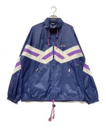 adidas（アディダス）の古着「ヴィンテージ万国旗タグナイロンジャケット」｜ネイビー