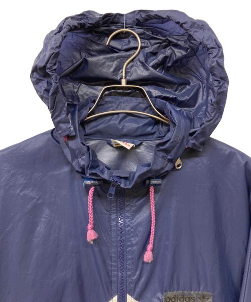 adidas（アディダス）adidas (アディダス) ヴィンテージ万国旗タグナイロンジャケット ネイビー サイズ:Sの古着・服飾アイテム