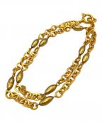 CHANELシャネル）の古着「90s ココマークメタルフェイクパールネックレス」