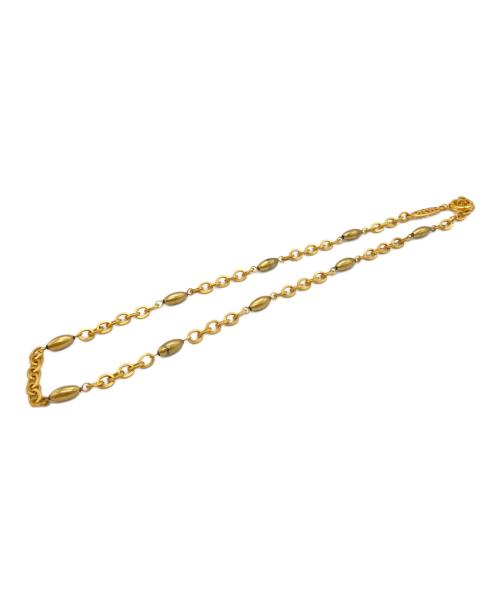 CHANEL（シャネル）CHANEL (シャネル) 90s ココマークメタルフェイクパールネックレスの古着・服飾アイテム