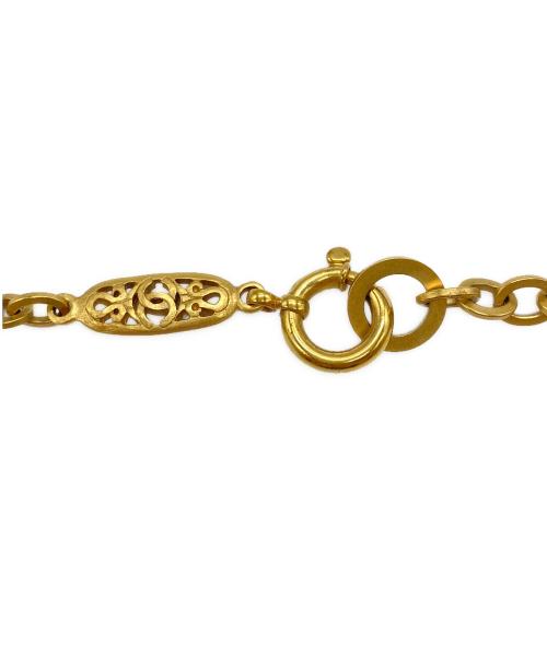 CHANEL（シャネル）CHANEL (シャネル) 90s ココマークメタルフェイクパールネックレスの古着・服飾アイテム