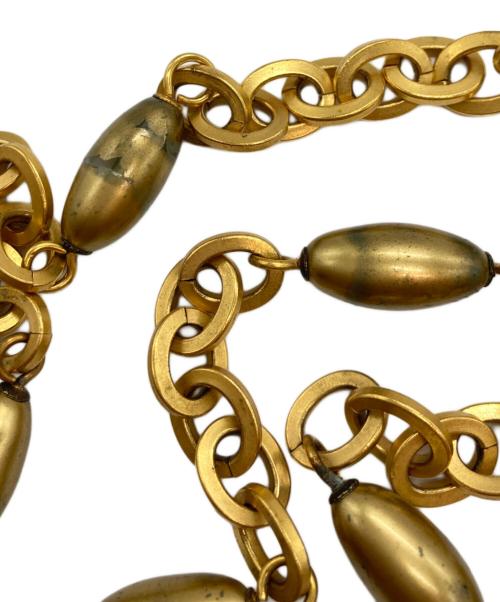 CHANEL（シャネル）CHANEL (シャネル) 90s ココマークメタルフェイクパールネックレスの古着・服飾アイテム