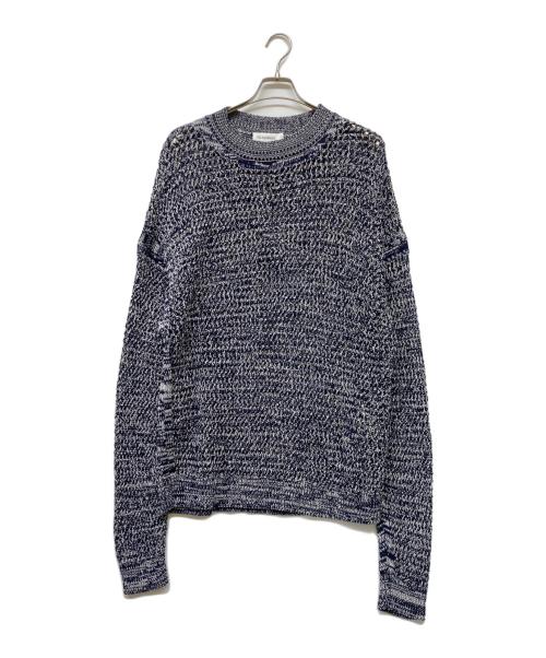 JIL SANDER（ジルサンダー）JIL SANDER (ジルサンダー) ローゲージニット ネイビー サイズ:46の古着・服飾アイテム