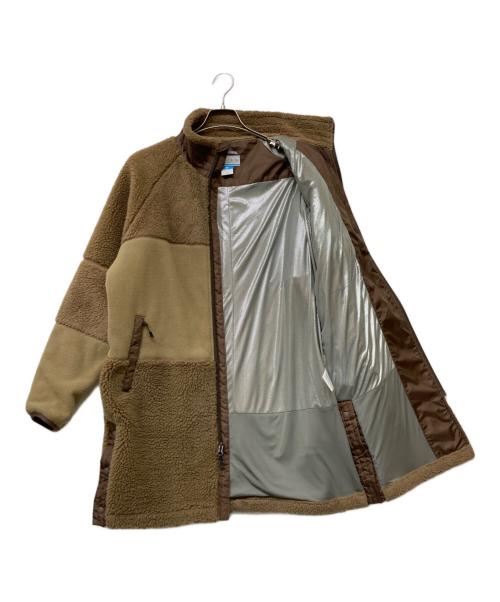 Columbia（コロンビア）Columbia (コロンビア) フリース パストゥリッジストレッチオムニヒートラインドコート ブラウン サイズ:Mの古着・服飾アイテム