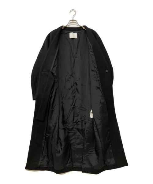 RITO（リト）RITO (リト) 18AW NO COLLAR COAT WITH DOUBLE POCKETS ブラック サイズ:36の古着・服飾アイテム
