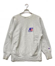Champion（チャンピオン）の古着「90s USA製 リバースウィーブスウェット」｜ライトグレー