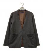 martiniqueマルティニーク）の古着「ノーカラージャケット」｜グレー