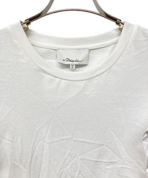 3.1 phillip lim（スリーワンフィリップリム）3.1 phillip lim (スリーワンフィリップリム) 切替カットソー ホワイト サイズ:SIZE Mの古着・服飾アイテム