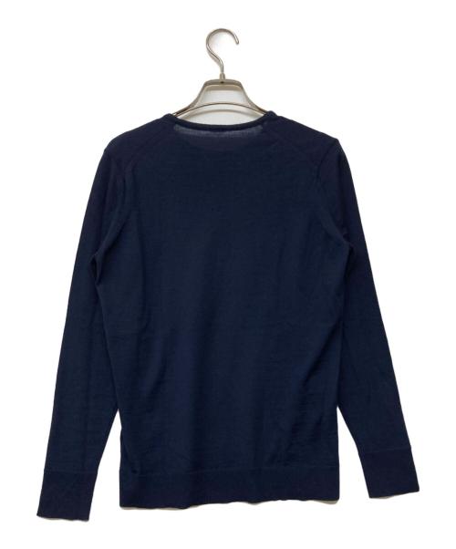 MUSE de Deuxieme Classe（ミューズ ドゥーズィエム クラス）MUSE de Deuxieme Classe (ミューズ ドゥーズィエム クラス) *FF30 クルーネックプルオーバー ネイビー サイズ:38の古着・服飾アイテム