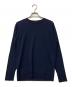 MUSE de Deuxieme Classe（ミューズ ドゥーズィエム クラス）の古着「*FF30 クルーネックプルオーバー」｜ネイビー