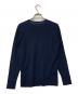 MUSE de Deuxieme Classe (ミューズ ドゥーズィエム クラス) *FF30 クルーネックプルオーバー ネイビー サイズ:38：5000円