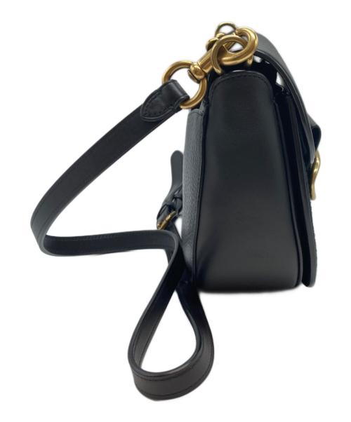 COACH（コーチ）COACH (コーチ) キャット サドル バッグ ブラックの古着・服飾アイテム