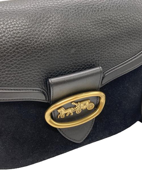 COACH（コーチ）COACH (コーチ) キャット サドル バッグ ブラックの古着・服飾アイテム