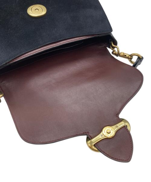 COACH（コーチ）COACH (コーチ) キャット サドル バッグ ブラックの古着・服飾アイテム