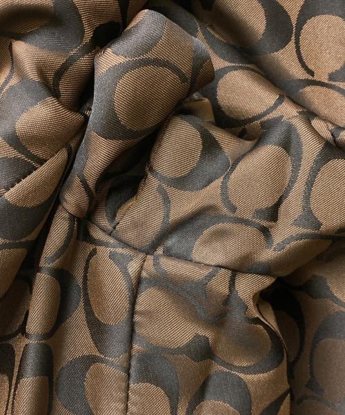 COACH（コーチ）COACH (コーチ) モヘアブレンドターンロックロングコート ベージュ サイズ:Mの古着・服飾アイテム