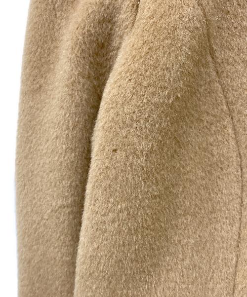 COACH（コーチ）COACH (コーチ) モヘアブレンドターンロックロングコート ベージュ サイズ:Mの古着・服飾アイテム
