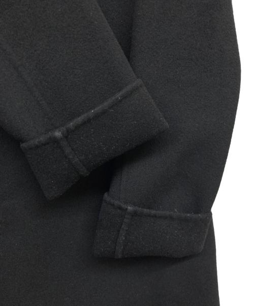 DRAWER（ドゥロワー）DRAWER (ドゥロワー) ウールカシミヤラップコートコート ブラック サイズ:36の古着・服飾アイテム
