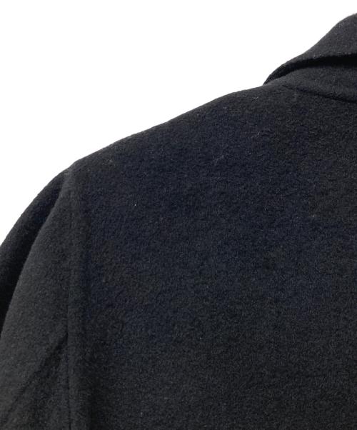 DRAWER（ドゥロワー）DRAWER (ドゥロワー) ウールカシミヤラップコートコート ブラック サイズ:36の古着・服飾アイテム